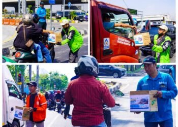 Demi Bantu Korban Gempa NTT, Nurul Hayat dan Komunitas Ojol Turun ke Jalan Galang Donasi
