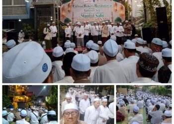 Penuh Khidmat !! Larissa Bakery Bersholawat Bersama Jamaah Siji Peringati Maulid Nabi Muhammad SAW