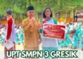 UPT SMPN 3 Gresik Sabet Juara 1 Bupati Cup Gresik Kyorugi Under-49 kg Junior