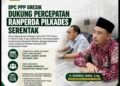 DPC PPP Kabupaten Gresik Dukung Percepatan Ranperda Pilkades Serentak