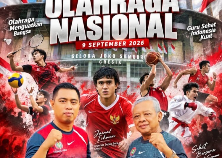 PGRI Kabupaten Gresik Ucapkan Selamat Hari Olahraga Nasional 2026