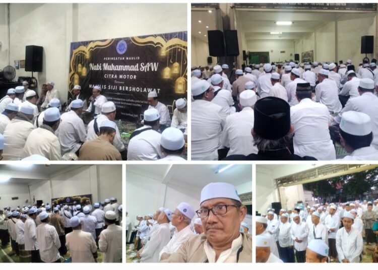 Peringatan Maulid Nabi Muhammad SAW Citra Motor Bersama Majelis Siji Bersholawat