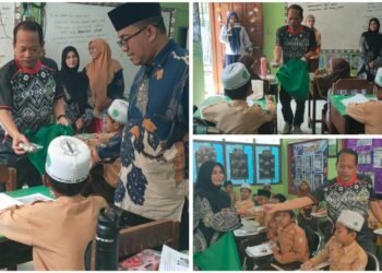 Di Saat Lainnya Sibuk Pertahankan Jabatan, Kades ini Malah Bagikan Telur Puyuh Gratis untuk Anak Sekolah