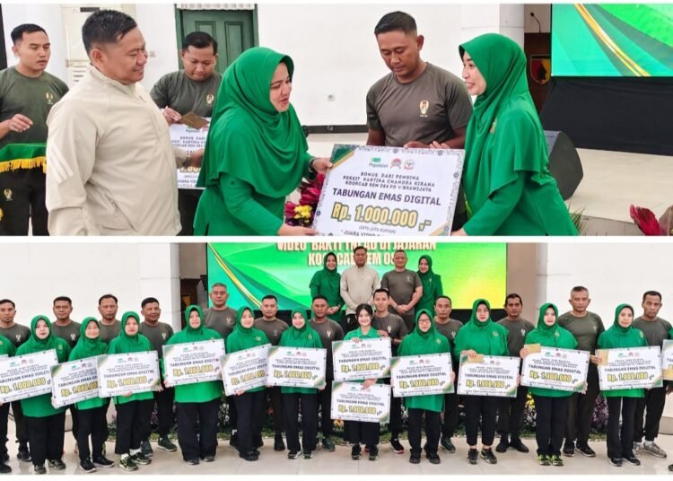 Dandim Apresiasi Prestasi Persit Kodim 0817/Gresik Borong Lima Penghargaan Istimewa 