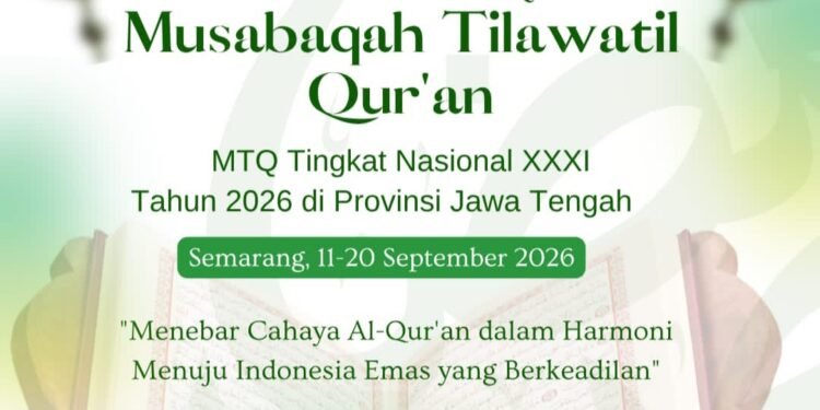 Kepala Kemenhaj Gresik H. Lulus, SE., MA Sampaikan Dukungan dan Doa untuk Kesuksesan MTQ Nasional XXXI 2026 di Jawa Tengah