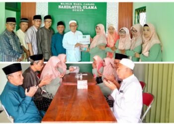 Subhanallah, Muslimat NU Dukun Serahkan Donasi Puluhan Juta untuk Pembelian Tanah MWCNU Dukun