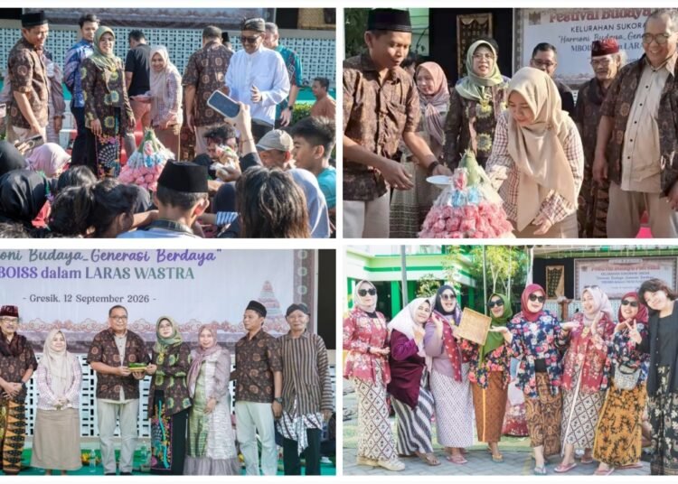 Sekda, Dewan, hingga Budayawan Apresiasi Festival Budaya Pleretan Sukorame Gresik