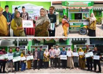 Tasyaruf Pemberdayaan Ekonomi Umat KUA Sidayu, Kemenag dan Baznas Gresik Gelontor Rp35 Juta untuk Pelaku UMKM