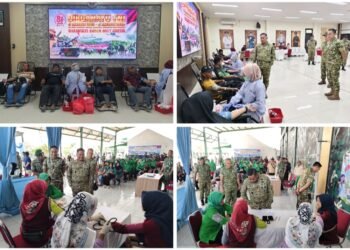 HUT ke-81 TNI, Kodim 0817/Gresik Gelar Bhakti Sosial untuk Masyarakat