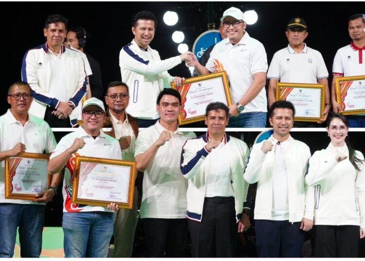 Joosss !! Konsisten Bina Prestasi Atlet, Petrokimia Gresik Raih Penghargaan “JATIM SPORT1V”