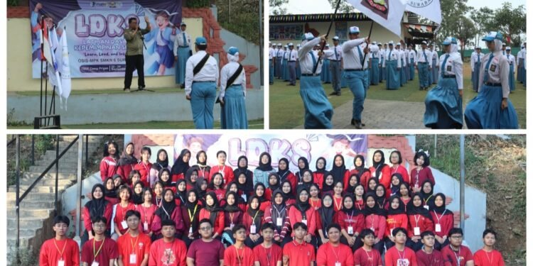 SMK Negeri 6 Surabaya Gelar Pelatihan Sertijab Pengurus OSIS/MPK di TSOT Prigen Pasuruan