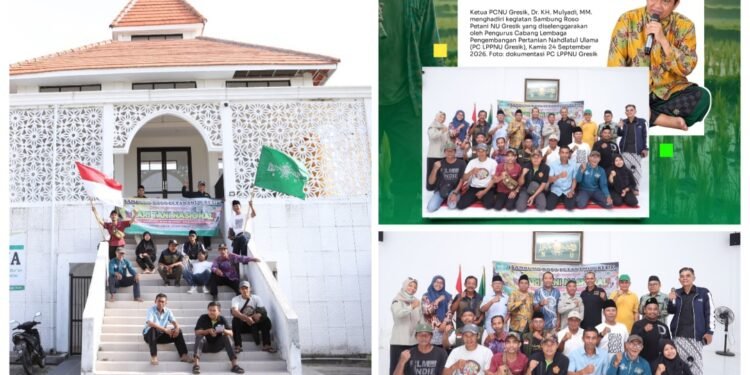 Ketua PCNU Gresik Bersama LPPNU Gelar Hari Tani Nasional “Sambung Roso Petani Nahdliyin”