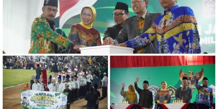 PORSADIN VII Jatim di Lumajang, Kakanwil: Dari Rahim Madrasah Diniyah Lahir Generasi Penerus Bangsa