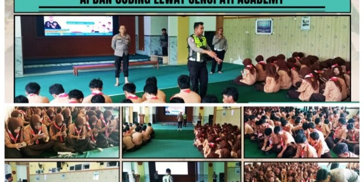 Gandeng Polres Gresik, MAN 1 Gresik Gelar Edukasi AI dan Coding lewat Senopati Academy
