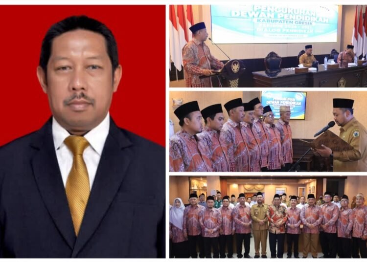 Resmi Dikukuhkan Bupati, Inilah Susunan Lengkap Pengurus Dewan Pendidikan Kabupaten Gresik Periode 2026-2031