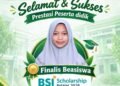 Alhamdulillah, Nayla Syifa Faradisa Siswi MAN 1 Gresik Jadi Finalis BSI Scholarship Pelajar 2026