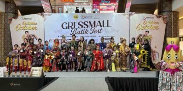 Peringati Hari Batik Nasional, Gressmall Helat Lomba Fashion Show dan Membatik Gratis