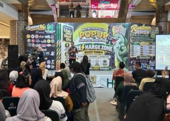 KEREN! GRESSMALL HADIRKAN POP UP RECHARGE ZONE AJAK MASYARAKAT PEDULI KESEHATAN