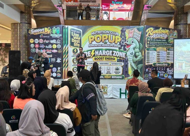 KEREN! GRESSMALL HADIRKAN POP UP RECHARGE ZONE AJAK MASYARAKAT PEDULI KESEHATAN