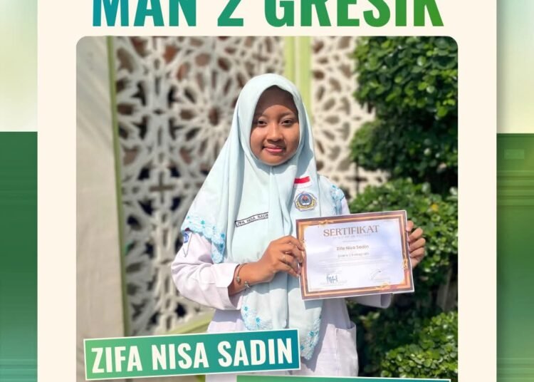 Sentuhan Visual Memukau! Zifa Nisa MAN 2 Gresik Raih Juara 2 Lomba Fotografi Nasional Edtech Catalyst 2026