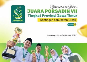 Kontingen Gresik Torehkan Prestasi Gemilang di Ajang PORSADIN VII Tingkat Provinsi Jawa Timur