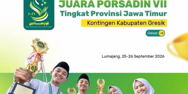 Kontingen Gresik Torehkan Prestasi Gemilang di Ajang PORSADIN VII Tingkat Provinsi Jawa Timur