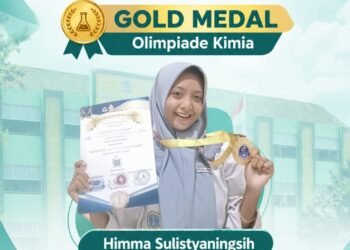Himma Sulistyaningsih MAN 1 Gresik Sabet Gold Medali Olimpiade Kimia Tingkat Nasional 2026