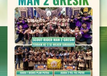 Borong 6 Trofi, MAN 2 Gresik Raih Predikat Terbaik Ketiga di MCC Bacth 11 KKM Se-Wilker Surabaya