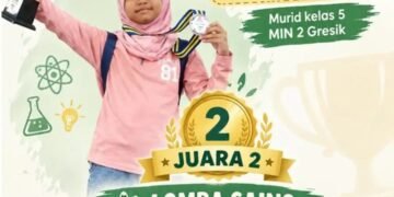 Amanda Raisa Putri Fajari Murid MIN 2 Gresik Raih Juara 2 Lomba Mata Pelajaran Sains Tingkat Jawa Timur