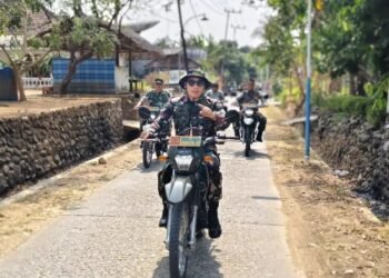 Dandim Gresik Kunjungi Koramil di Pulau Bawean Perkuat Sinergi dan Kesiapan Satuan