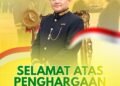 Selamat !! Muhammad Sarmuji Terima Penganugerahan Lencana Jer Basuki Mawa Beya kategori Emas dari Pemerintah Provinsi Jawa Timur