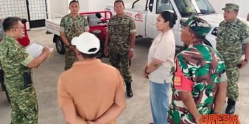 Dandim Dampingi Tim Mabesad Verifikasi KDKMP di Gresik, Dorong Penguatan Ekonomi Desa