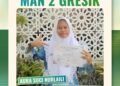 Siswi MAN 2 Gresik Aura Suci Nurlaili Ukir Prestasi Gemilang di English Festival of Championship V UINSATU Tulungagung