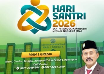 Keluarga Besar MAN 1 Gresik Ucapkan Selamat Hari Santri 2026 untuk Seluruh Santri di Tanah Air!