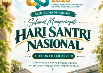 SMK Al Hadi Gresik Ucapkan Selamat Memperingati Hari Santri Nasional 2026