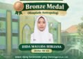 Siswi MAN 1 Gresik Ihda Maulida Berliana Raih Bronze Medali Olimpiade Antropologi Tingkat Nasional