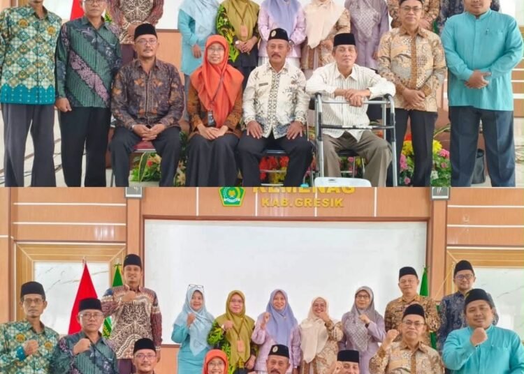 Kepala MAN 1 Gresik Dr H Muhari M.Pd.I Resmi Nahkodai KKMA Kabupaten Gresik periode 2026-2029