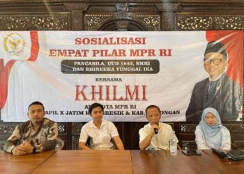 Perkuat Pemahaman Kebangsaan: H. Khilmi Gelar Sosialisasi 4 Pilar MPR RI Bersama Pengecer Pupuk se-Gresik dan Lamongan
