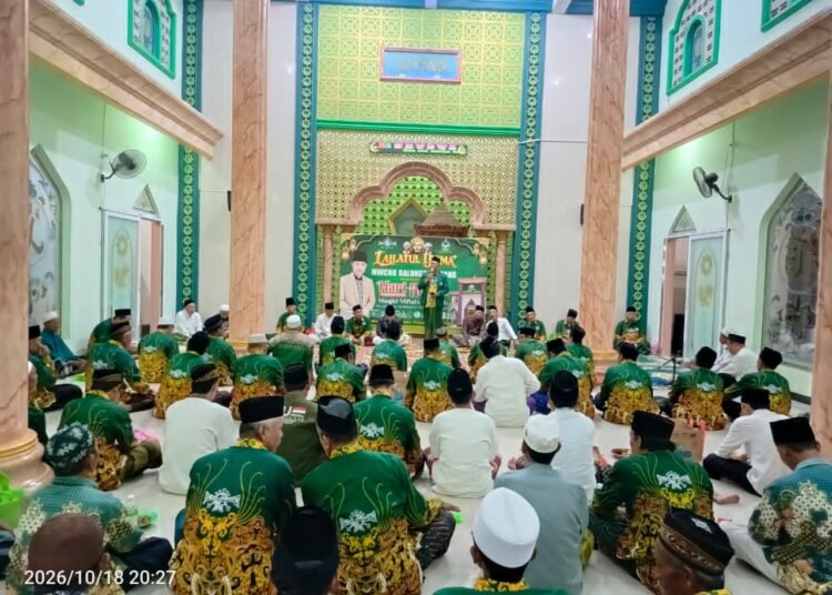MWCNU Balongpanggang Gelar Lailatul Ijtima di Dohoagung Semarakkan Hari Santri 2026