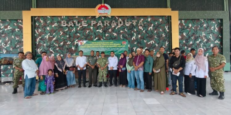 Kodim 0817/Gresik Gelar Karya Bakti Sosial:  Fasilitasi Akta Kelahiran Gratis dan Rehab Panti Asuhan