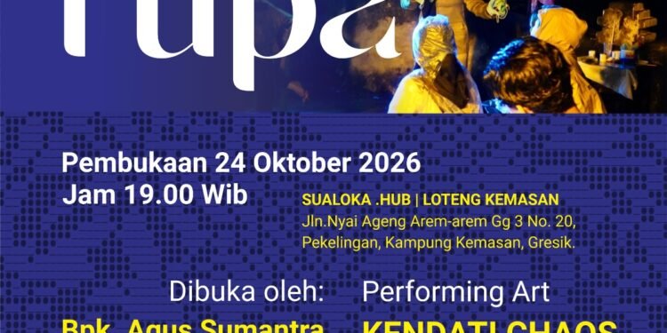 Pameran 17 Perupa Gresik Tafsirkan Puisi Dewi Musdalifah: Puisi Berkawin dengan Sastra Rupa