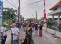 Sedekah Bumi Desa Betiting Cerme Diramaikan Karnaval Perangkat Desa Berbusana Tradisional