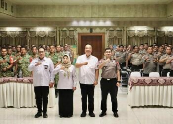 Wabup Alif Tegaskan Pentingnya Keterlibatan TNI-Polri Percepat Pendataan Perlinsos Digital