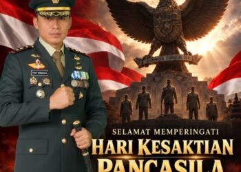 Hari Kesaktian Pancasila, Dandim Gresik: “Pancasila Perekat Bangsa Menuju Indonesia Raya”