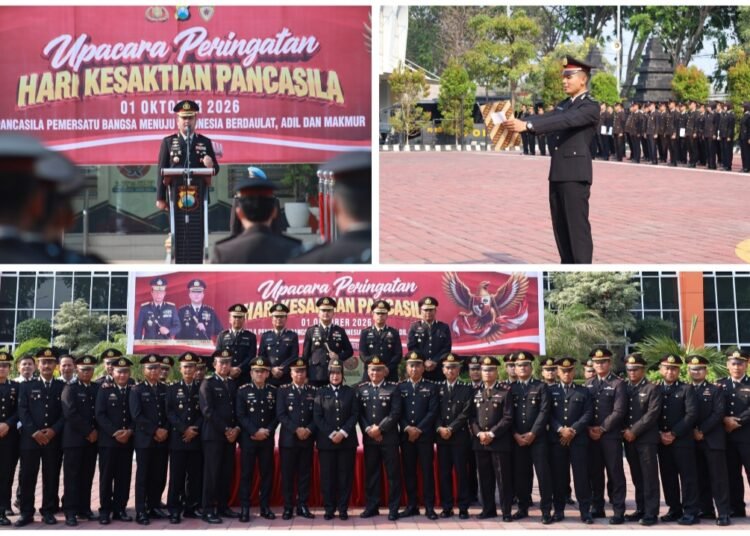 Pimpin Upacara Hari Kesaktian Pancasila 2026, Kapolres Gresik: Jaga Persatuan dan Berikan Pelayanan Terbaik kepada Masyarakat 