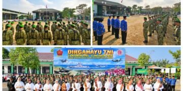HUT ke-81 TNI, Kodim 0817/Gresik Teguhkan Semangat Pengabdian dan Kemanunggalan dengan Rakyat