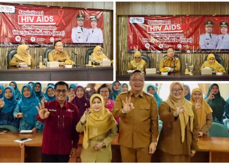 Wabup Alif Bersama KPA Ajak Masyarakat Turut Bersama-sama dalam Penanggulangan HIV/AIDS di Gresik