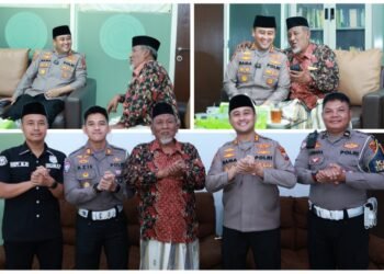 Tak Hanya Silaturahmi, Kapolres Bersama Ketua Umum MUI Gresik juga Bahas Edukasi Jam Operasional Truk dan Keselamatan Lalu Lintas