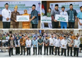 Pemkab Gresik Bersama Baznas Salurkan Bantuan Pendidikan dan Pemberdayaan Masyarakat Senilai Rp2,79 Miliar 