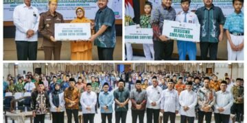 Pemkab Gresik Bersama Baznas Salurkan Bantuan Pendidikan dan Pemberdayaan Masyarakat Senilai Rp2,79 Miliar 